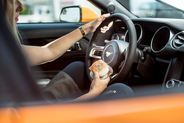 Illustration for article titled Ford Offers Mustang-Colored Ice Cream So Drivers Can Eat Something Faster Than The Nearest CurbÂ